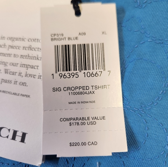 Coach crop top - Picture 7 of 9